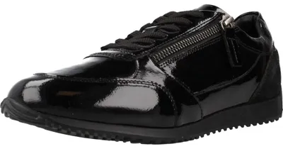 Produktbild von GEOX Sneaker CALITHE, Glattleder, Schwarz, Damen