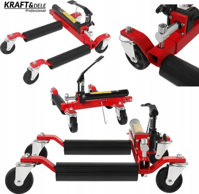 Zdjęcie produktu dla KRAFT&DELE | Wózek transportowy, 680KG, wózek transportowy do przenoszenia, wózek, podnośnik wózka