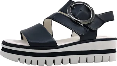 Produktbild von Gabor  Damenschuhe Sandalen Hoch Blau Freizeit, Schuhgröße:EUR 41 | UK 7