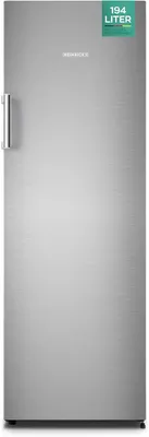 Produktbild von HEINRICHS Gefrierschrank, Freezer, No-Frost Schutz, 5x Gefrierschublade +1x Gefrierfach, LED-Display, wechselbarer Türanschlag, Alarmfunktion, Temperatur:-14°C-24°C, inox (194 Liter, 169cm)