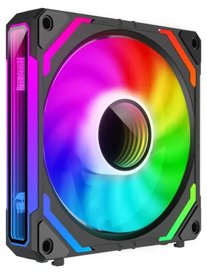Produktbild von Computerlüfter 3er Set 120 mm GC-F012 ARGB mit Infinity-Mirror-Design, leise & hoher Luftstrom