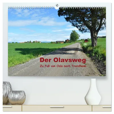 Produktbild von Der Olavsweg (hochwertiger Premium Wandkalender 2027 DIN A2 quer), Kunstdruck in Hochglanz