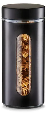 Obrázek produktu pro Skladovací nádoba Zeller, 1200 ml, černá - Ø10,2x23; 19797