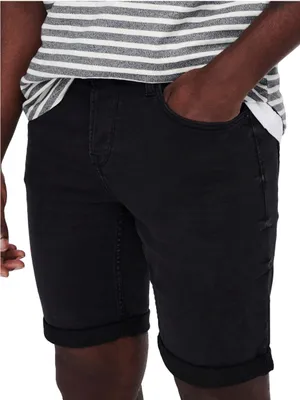 Image de Short Only & Sons 22018581-BLACKDENIM pour Homme
