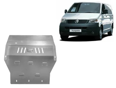 Produktbild von Unterfahrschutz aus verzinktem Stahl für Motor der Marke Volkswagen Transporter T6 - 2015 - 2018