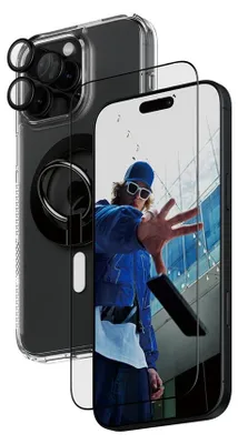 Productafbeelding van PanzerGlass 4-in-1 bescherming voor de iPhone 16 Pro Max