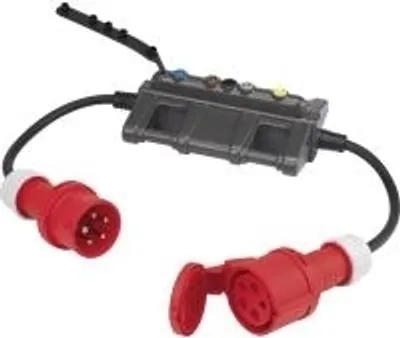 Image de VOLTCRAFT Messadapter [ CEE-Stecker - CEE-Kupplung] DLA-3L 32 (DLA-3L 32)