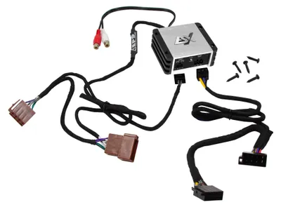 Immagine prodotto di ESX QUANTUM QS-FOUR-ISO | Mini amplificatore a 4 canali in classe D con cablaggio ISO