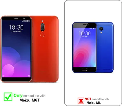 Obrázek produktu pro Cadorabo DE-122785, Meizu, Meizu M6T, Odolné proti poškrábání, Odolný proti rozbití, Odolné vůči vodě, Průhledná, 1 kusů