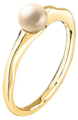 Produktbild von Charmanter vergoldeter Ring Pearl SXU440 - Umfang: 56 mm