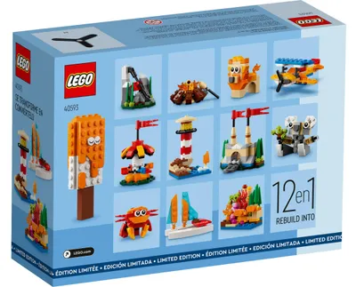 Produktbild von LEGO Iconic 40593, Bausatz, 8 Jahr(e), Kunststoff, 279 Stück(e), 295 g