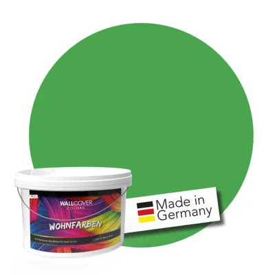 Produktbild von WALLCOVER Wandfarbe Greenscreen Chroma Key Hochdeckend Klasse 1 Grün Matt 2,5L f