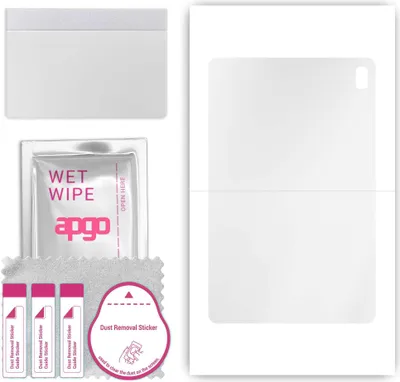 Produktbild von apgo Rückseite Schutzfolie, klar, kompatibel mit Umidigi aA11 Tab, Hinten Hydrogel-Displayschutzfolie mit Positionierhilfe, kratzfest, einfache Montage