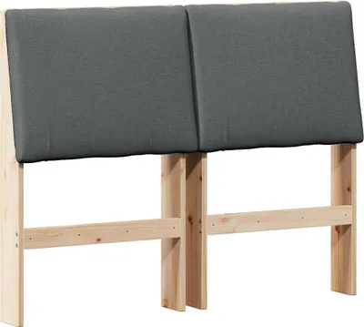 Obrázok produktu pre Čalúnené čelo postele Tmavo šedá 135 cm