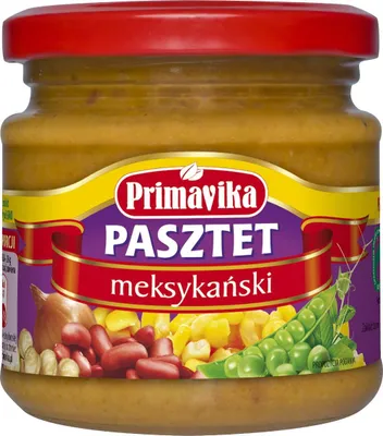 PASZTET MEKSYKAŃSKI BEZGLUTENOWY 160 g - PRIMAVIKA