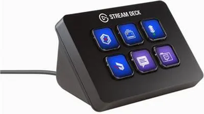 Obrázok produktu pre Elgato Stream Deck Mini, Mini, Kábel, USB, Čierna