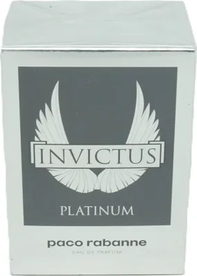 Produktbild von Rabanne Invictus Platinum, Männer, 100 ml, Absinth, Grapefruit, Lavendel, Eichenmoos, Patschuli, Spray