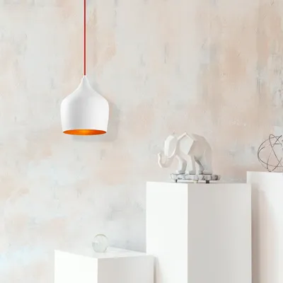 Immagine prodotto di Opviq, Dodo- Dodo SSE, bianco, rosso, lampadario, 22 x 22 cm, corpo in metallo