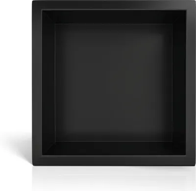 Obrázek produktu pro BALNEO nástěnná nika WALL-BOX ONE 30 × 30 × 7 cm v černé barvě