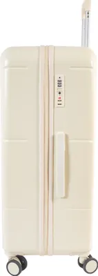 Produktbild von Aga Travel Reisekofferset Hartschalenkoffer, Doppeltragegriff mit Zahlenschloss, Trolley Reisekoffer 3tgl 4 Rollen Reisekoffer MR4669 Beige