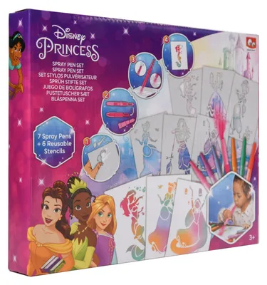 Image de Set de stylos souffleurs Disney Princesse