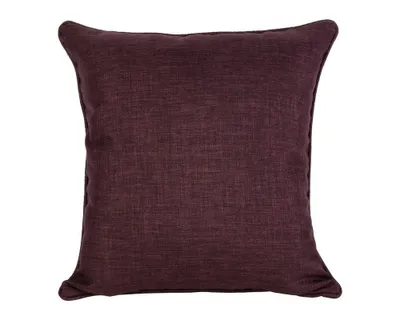 Immagine prodotto di Federa decorativa con finiture 50X50 bordeaux