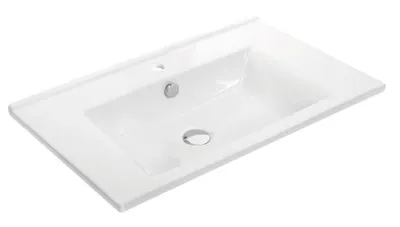 Immagine prodotto di ZUNO 75 Lavabo in Vetroceramica 75x45cm, bianco
