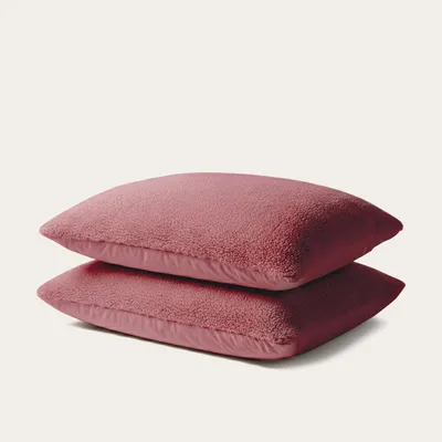 Produktbild von HappyBed Kissenbezug | Teddy Old Pink | 2er Set