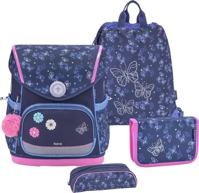 Produktbild von Belmil Premium Schulranzen Set Compact Plus für Mädchen (Sapphire) 2025