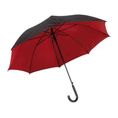 Produktbild von Regenschirm Ø103 Stockschirm 360Gr Schirm Automatik Stockregenschirm schwarz rot