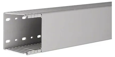 Produktbild von Hager Verdrahtungskanal BA68008007030B PVC BA6 80x80mm steingrau