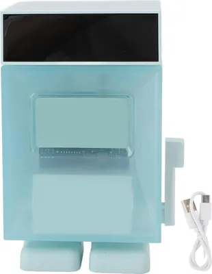 Productafbeelding van Antwoordselectiemachine, speelgoed, bureaulamp, decoratie voor kantoor, bureau, huisinrichting, cyaan
