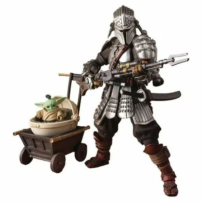 Obrázek produktu pro Ronin Mandalorian figurka Beskar Rü stung & Grogu