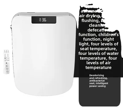Immagine prodotto di Sedile per WC elettrico, riscaldamento istantaneo, funzione di autopulizia, senza apertura automatica, 220V-230V, spina di tipo europeo