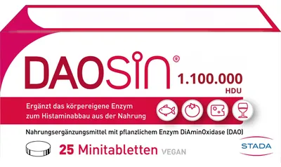 Obrázek produktu pro DAOSIN, veganská tablety, 25 kusů.