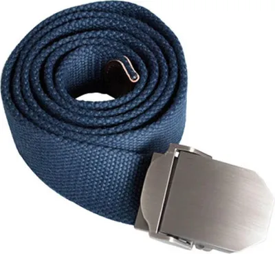 Zdjęcie produktu dla Korntex KXWWBN | Workwear Belt Classic, 140 cm L, samo-skracający się, B 4 cm - Kolor: Navy - Rozmiar: Jeden rozmiar