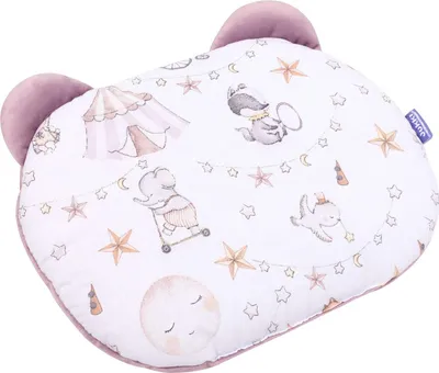 Produktbild von Candy Circus & Heather Soft Velvet Kissen Teddybär-Kopf 26x36cm