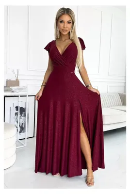 Produktbild von Kleid NUMOCO CRYSTAL 411-8 ROT Größe: S