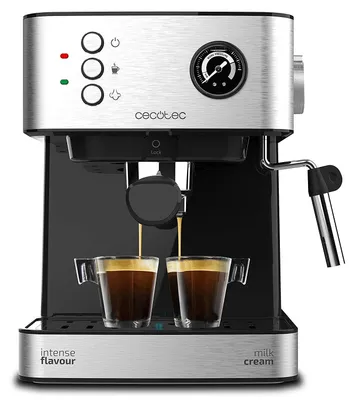 Productafbeelding van Handmatige espressomachine Cecotec Power Espresso 20 Professional, 1,5 liter, zilverkleurig en zwart