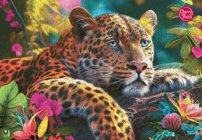 Immagine prodotto di CHERRY PAZZI Puzzle del leopardo volante 500 pezzi
