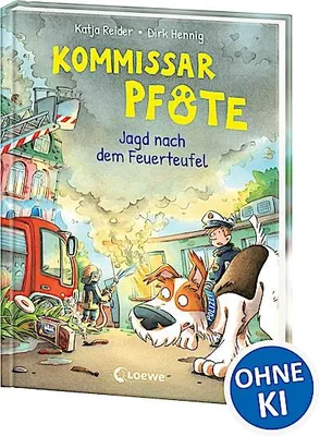 Immagine prodotto di Kommissar Pfote (Band 8) - Jagd nach dem Feuerteufel