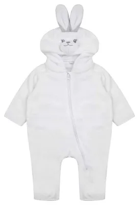 Imagen del producto de Larkwood - Pijama integral para bebé LT5913 (102) (Blanco)