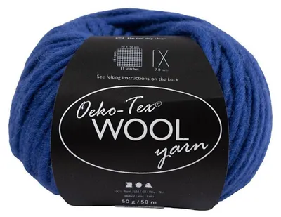 Immagine prodotto di Creativ Company 4824554, Crafts, Blu, Lana, 50 m, 100% lana, 50 g