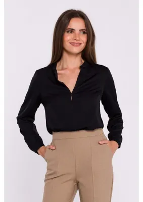 Productafbeelding van Stylove dameshemd Aguz S375, zwart, maat XL