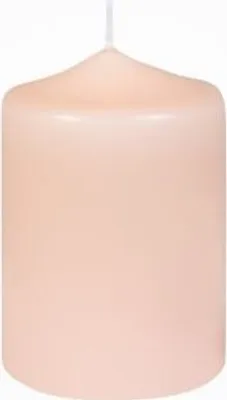 Produktbild von Premium Stumpenkerzen Samtrosa 100 x 70 mm, 1 Stück