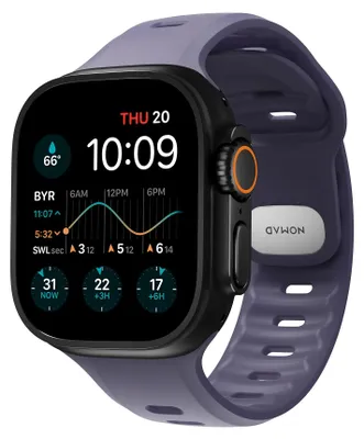 Obrázek produktu pro Nomad Tempo Band, Kapela, Chytré hodinky, Purpurová, Apple, 49mm / Ultra, Guma