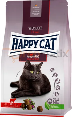 Immagine prodotto di Happy Cat cibo secco Sterilised Adult Pre-Alps Beef 10kg