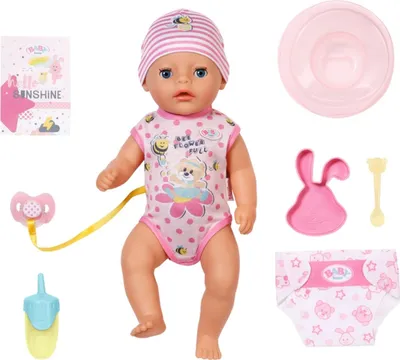 Produktbild von BABY born @ Lena (Little Baby Girl) 36cm, Babypuppe, Weiblich, 3 Jahr(e), Junge/Mädchen, 360 mm, Mehrfarbig