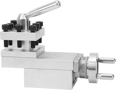 Obrázek produktu pro Stabilní pohyblivý šroubovací výkyvný nástroj bez pantů, 60 x 60 mm, s praktickým držákem pro soustruhy 210, 8 x 16, 220 x 400, 220 x 600 a 220 x 750