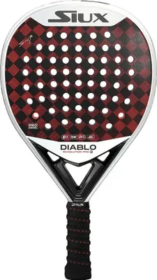 Zdjęcie produktu dla Rakiety Siux Diablo Revolution Sanyo Pro 3 Padel Red 355-375 gr Red 355-375 gr